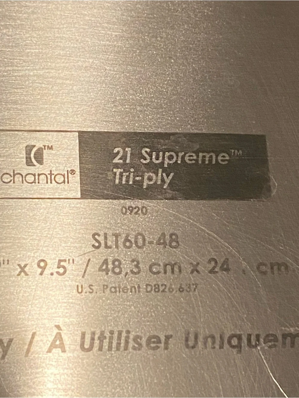 Chantal stainless steel